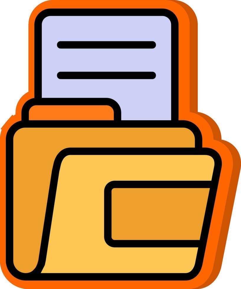Folder Vector Icon Design