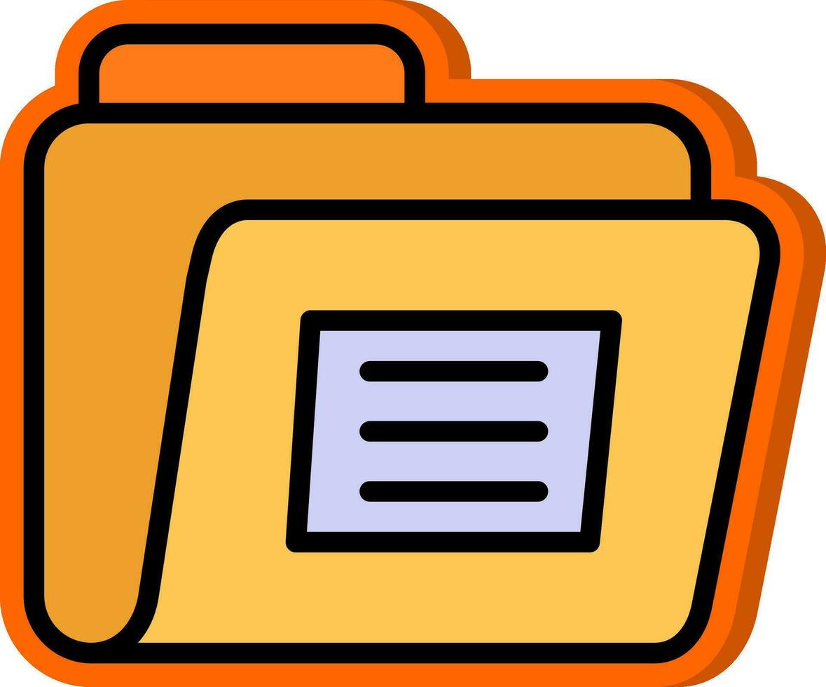 Folder Vector Icon Design