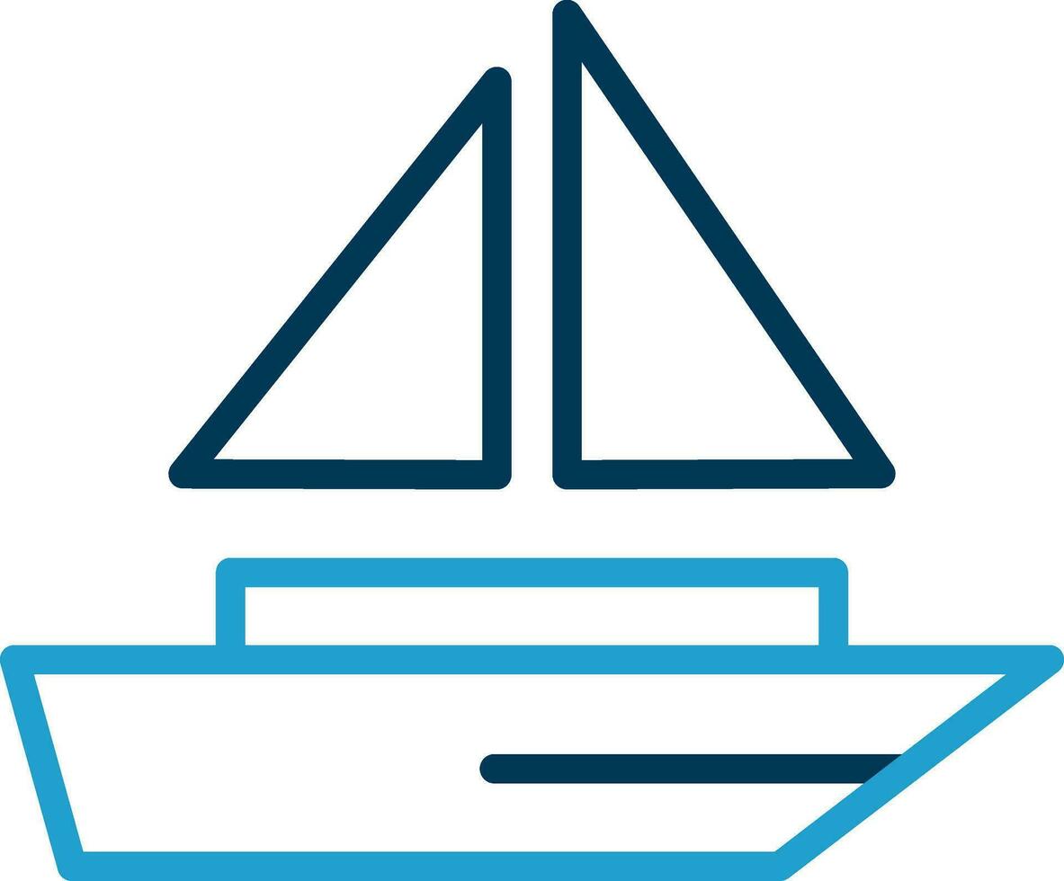 Sailing Vector Icon Design