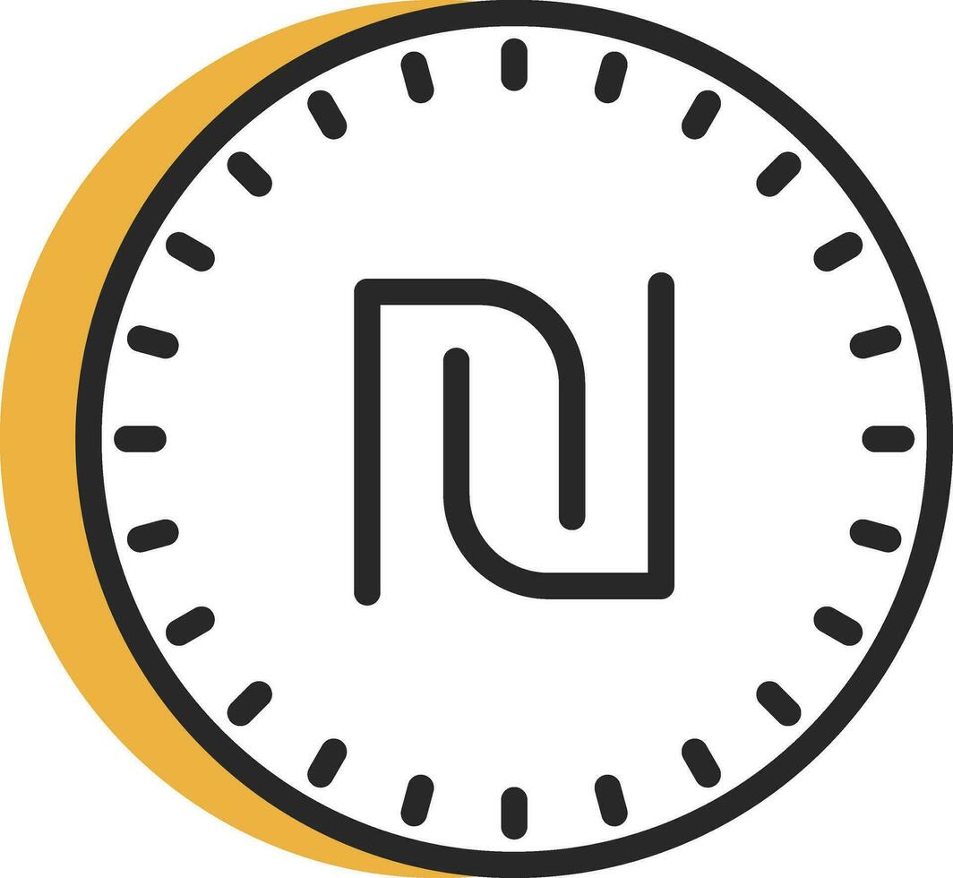 Shekel Vector Icon Design