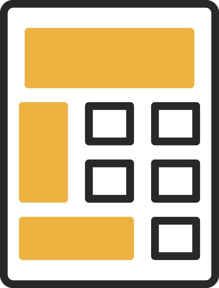 Calculator Vector Icon Design