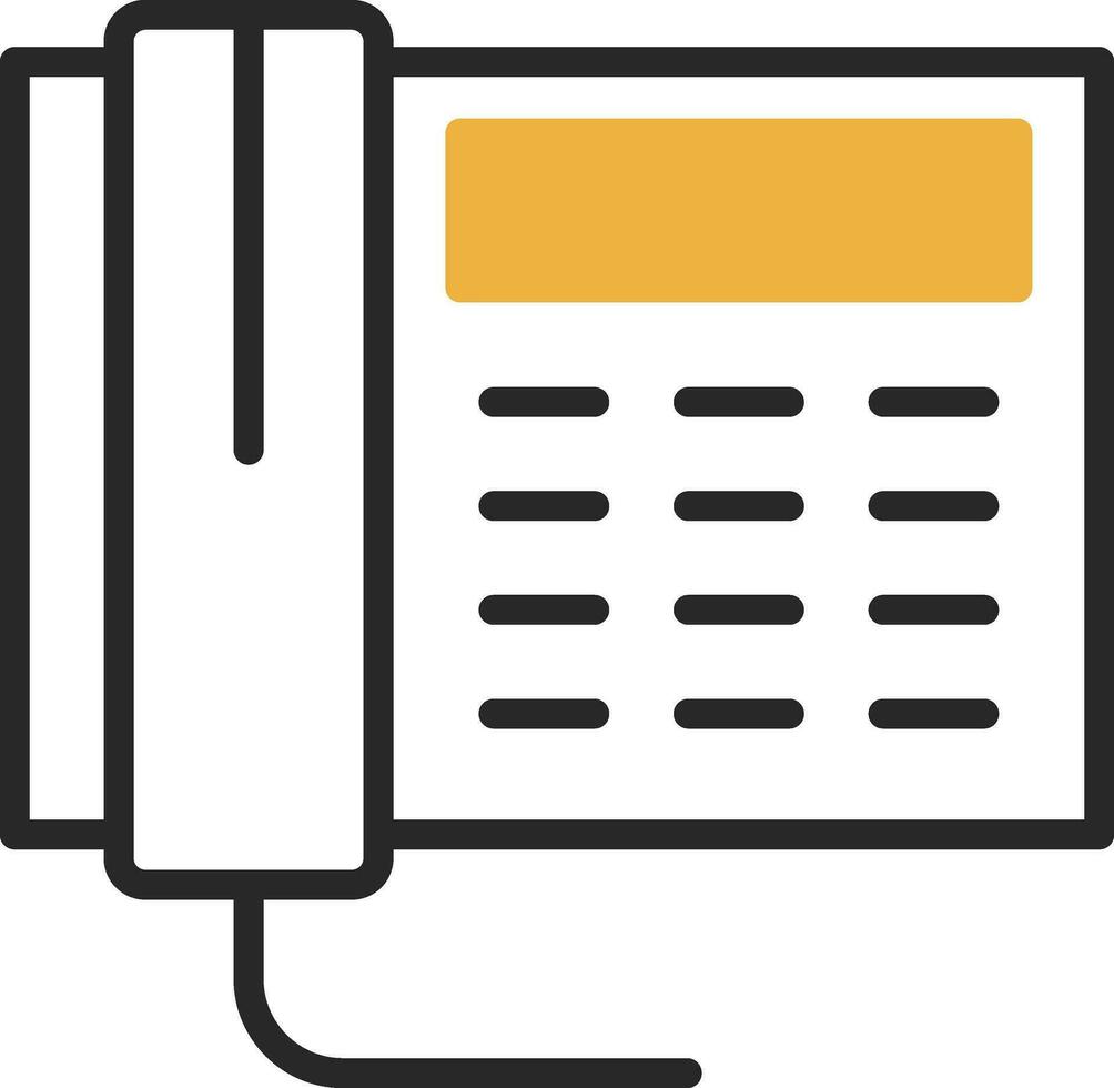 Telephone Vector Icon Design