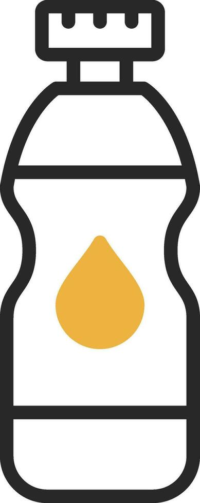 Water Bottle Vector Icon Design