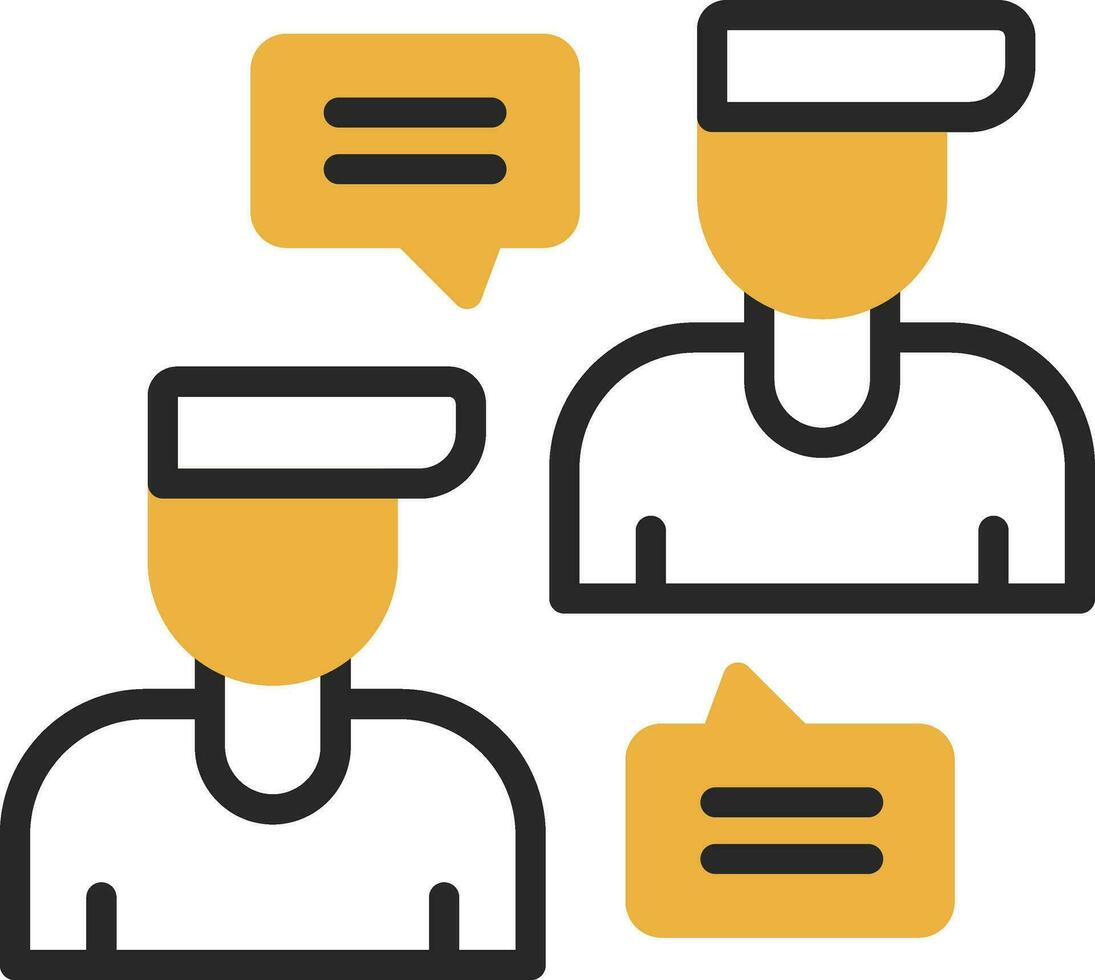 Forum Vector Icon Design