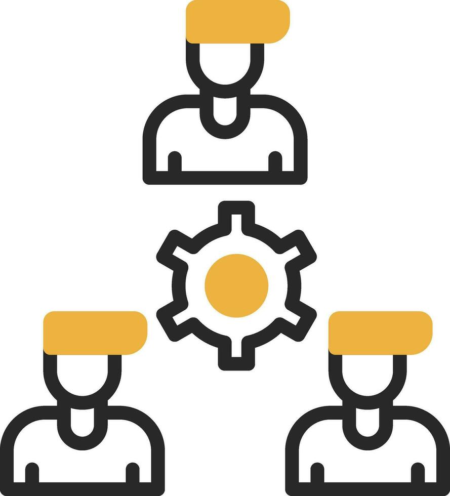 Collaboration Vector Icon Design