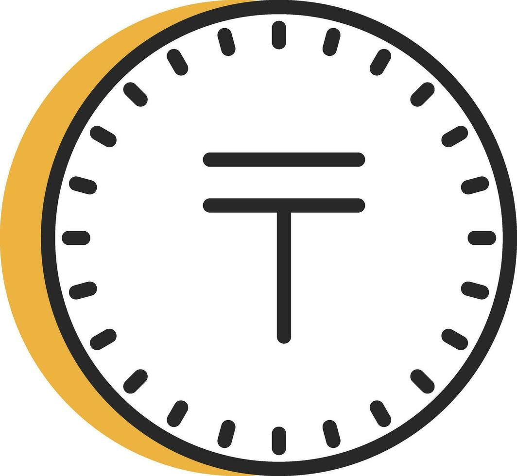 Tenge Vector Icon Design