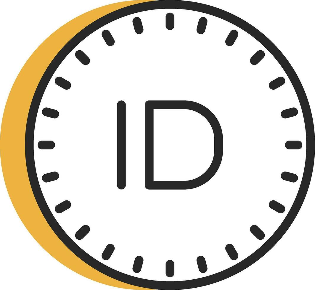 Iraqi dinar Vector Icon Design