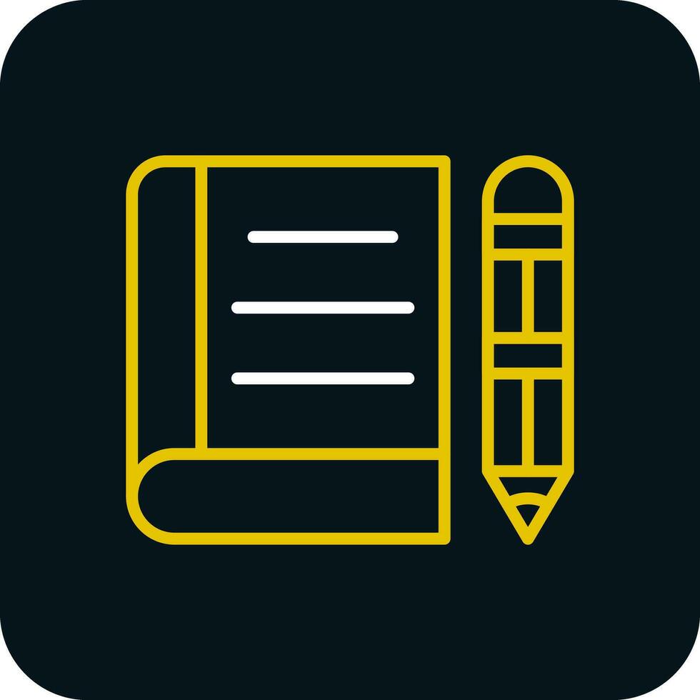 Notebook Vector Icon Design