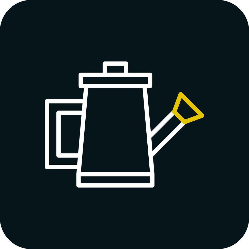 Watering Can Vector Icon Design