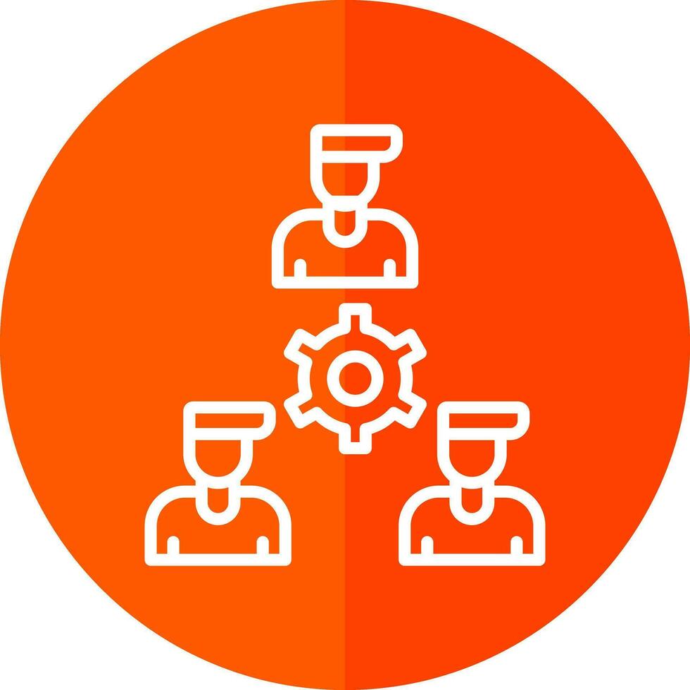 Collaboration Vector Icon Design