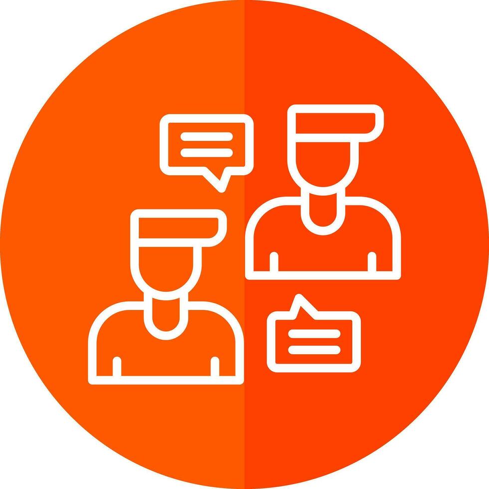 Forum Vector Icon Design