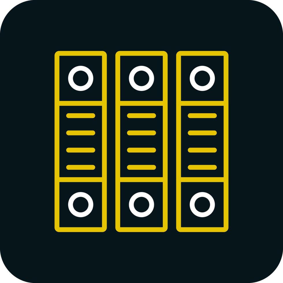 Binders Vector Icon Design