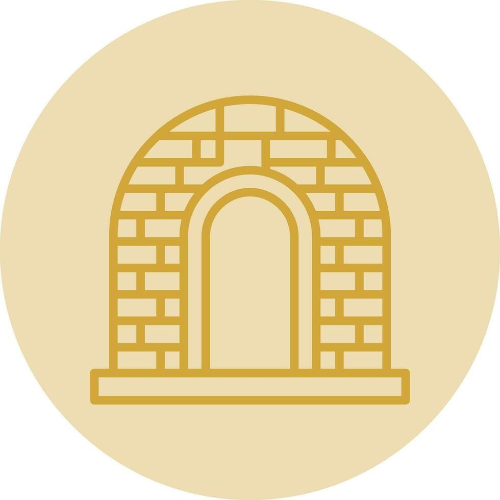 Igloo Vector Icon Design