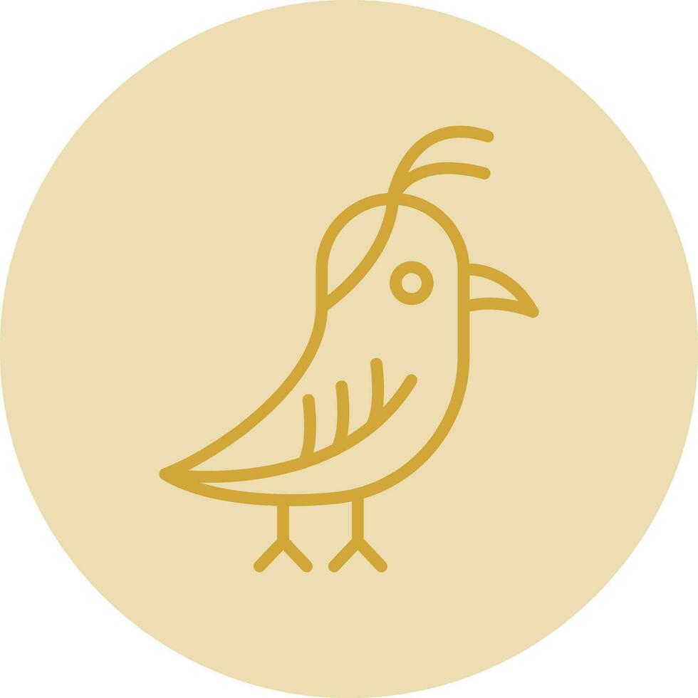 diseño de icono de vector de pájaro