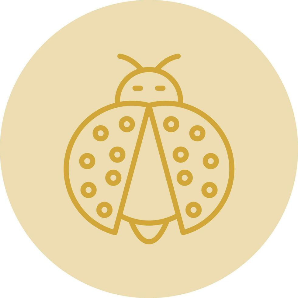 Ladybug Vector Icon Design
