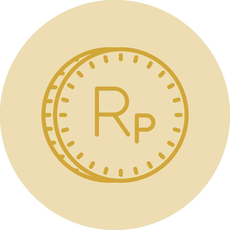 Indonesian Rupiah Vector Icon Design