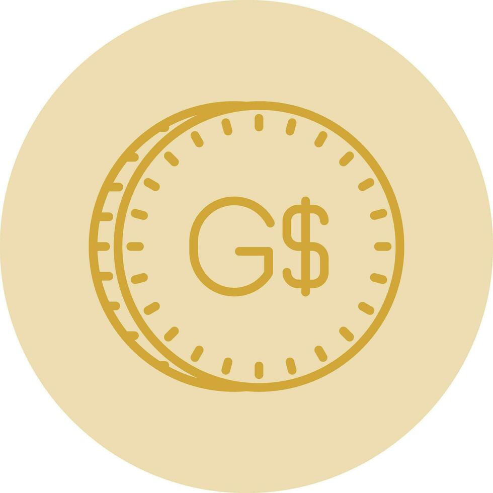 Guyanese dollar Vector Icon Design