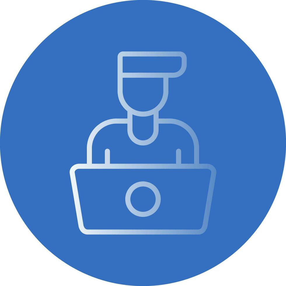 Content Creator Vector Icon Design
