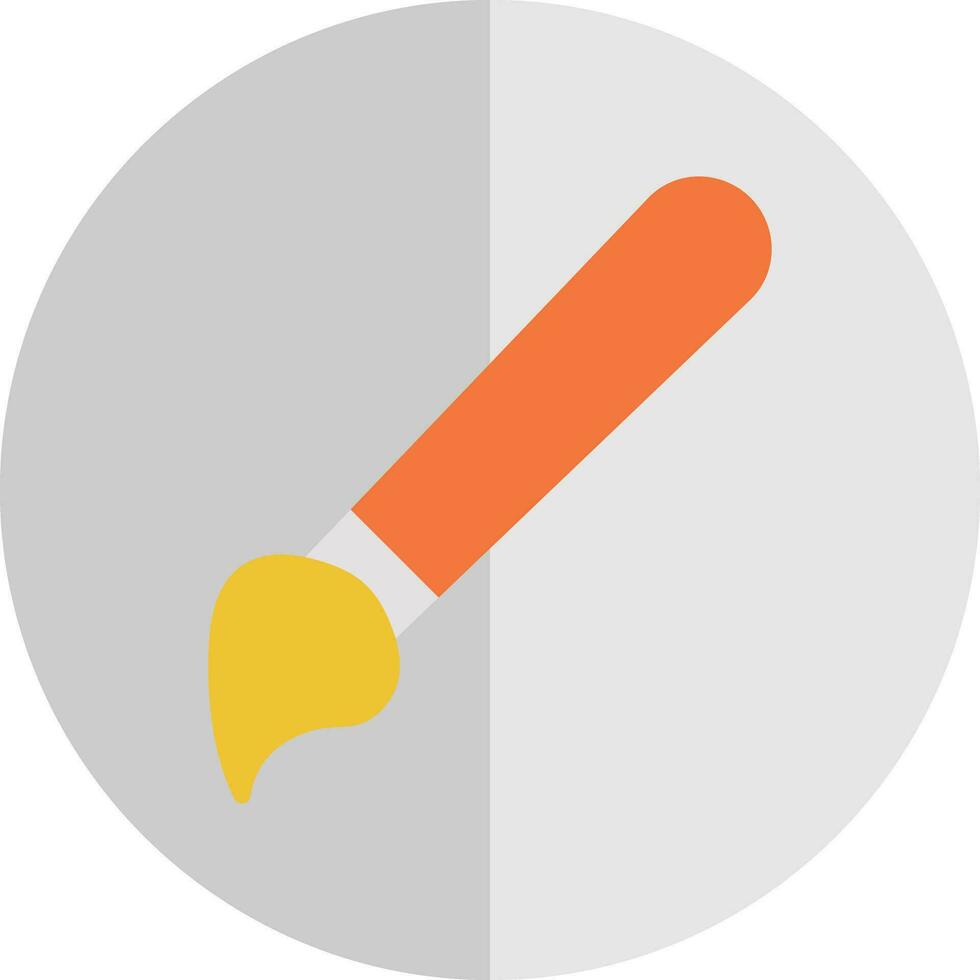 Paint Brush Vector Icon Design