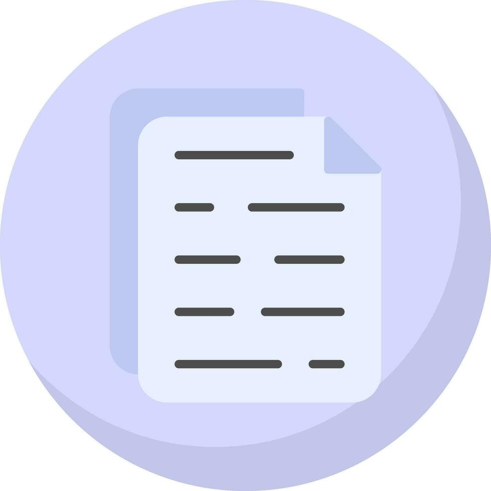 Documents Vector Icon Design