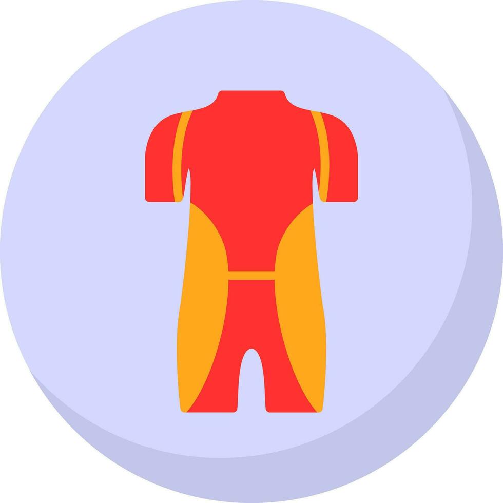 mojado traje vector icono diseño