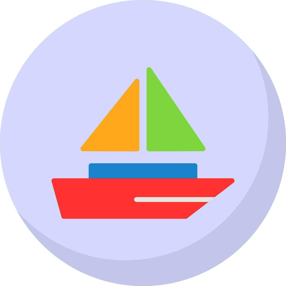 Sailing Vector Icon Design