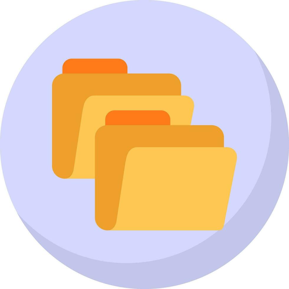 Folders Vector Icon Design