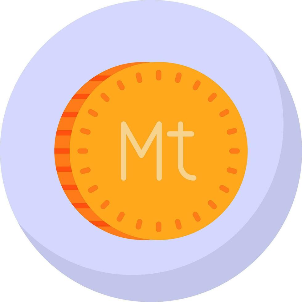 Metical Vector Icon Design