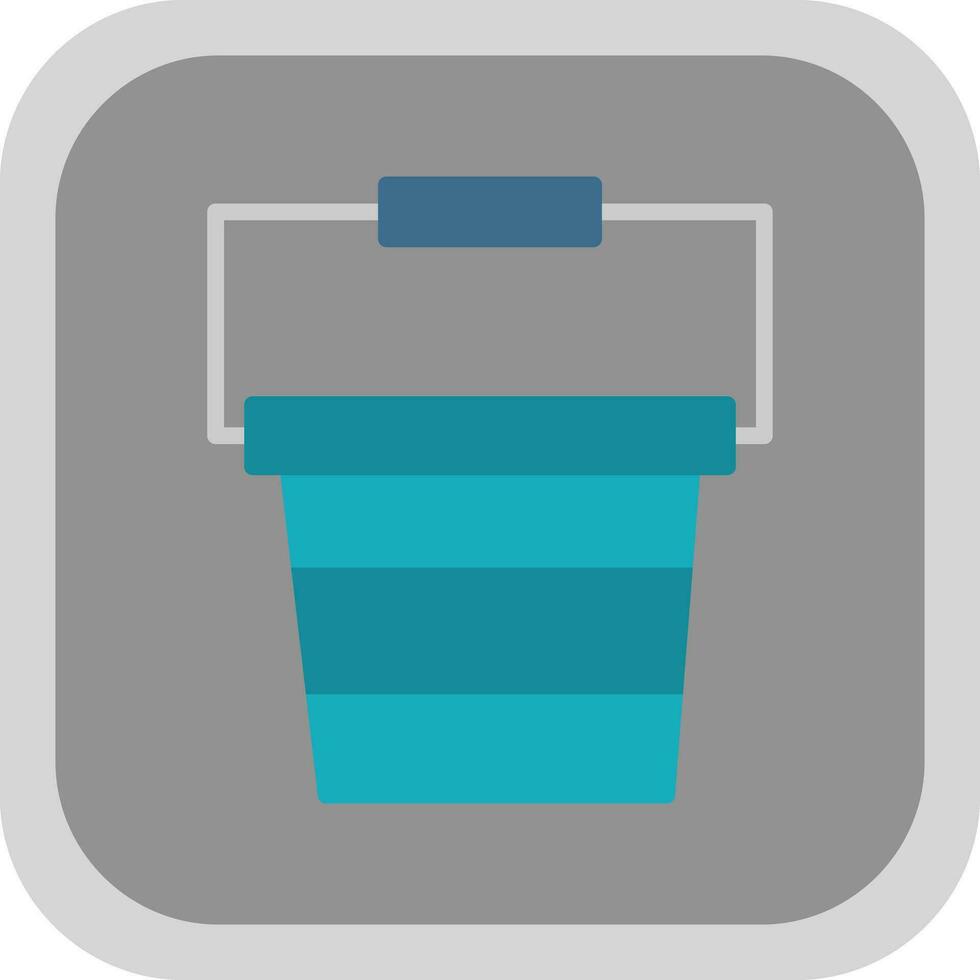 Bucket Vector Icon Design