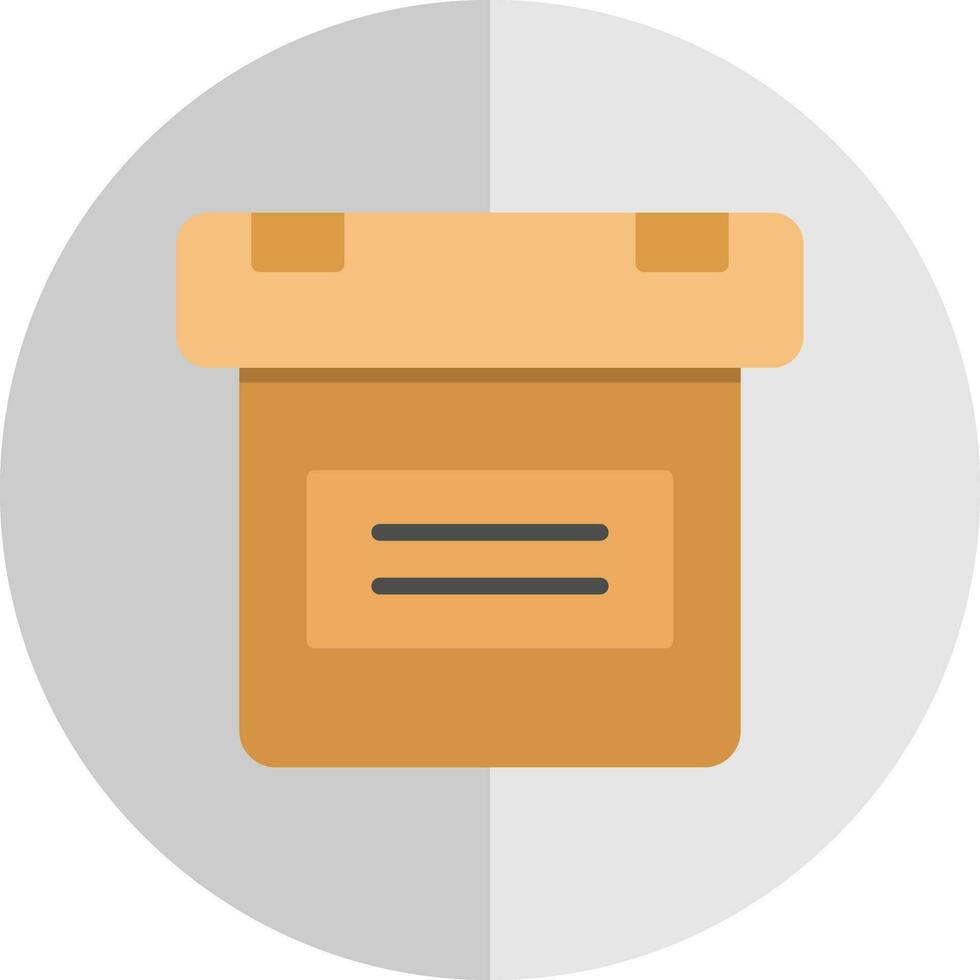 diseño de icono de vector de caja