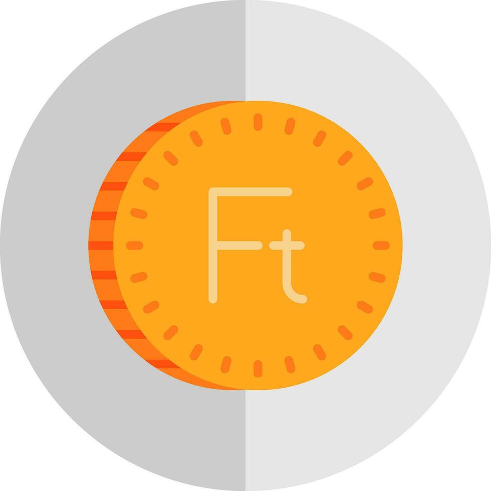 Forint Vector Icon Design