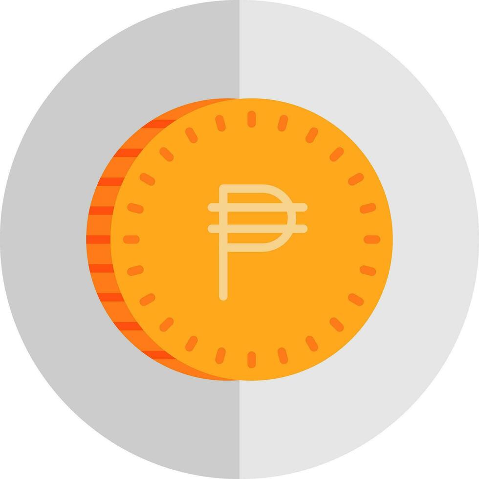 Philippine Peso Vector Icon Design