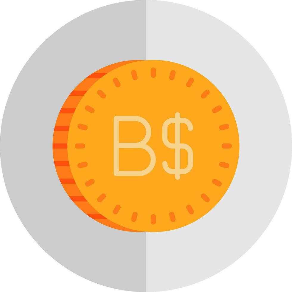 Bahamian dollar Vector Icon Design