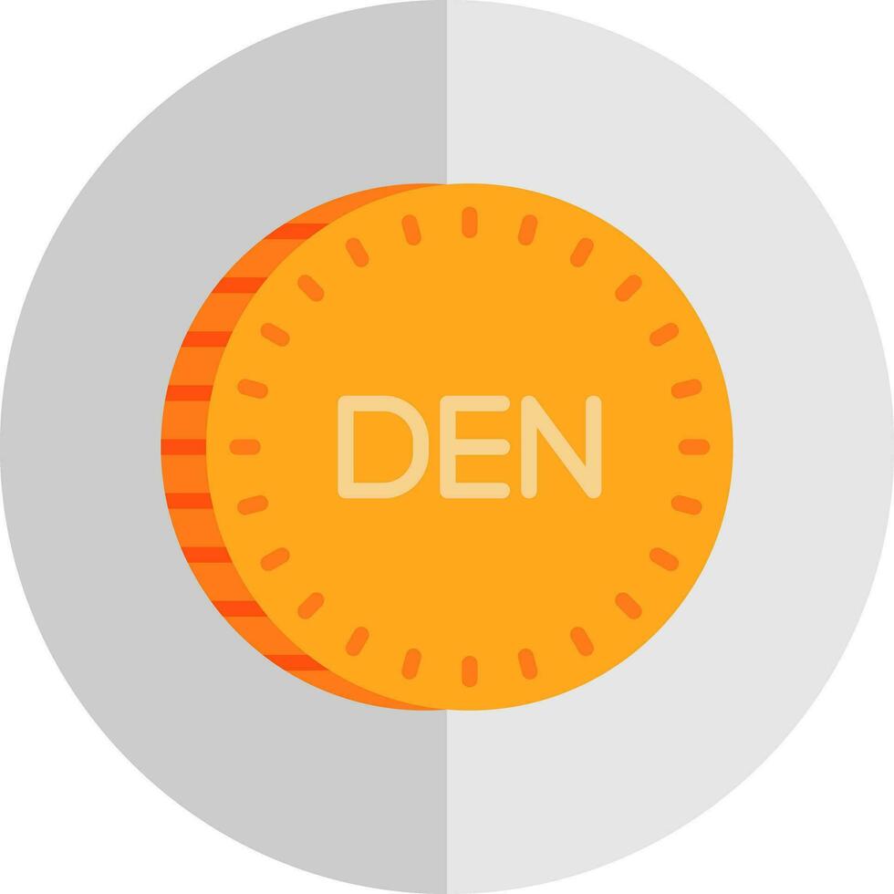 Denar Vector Icon Design