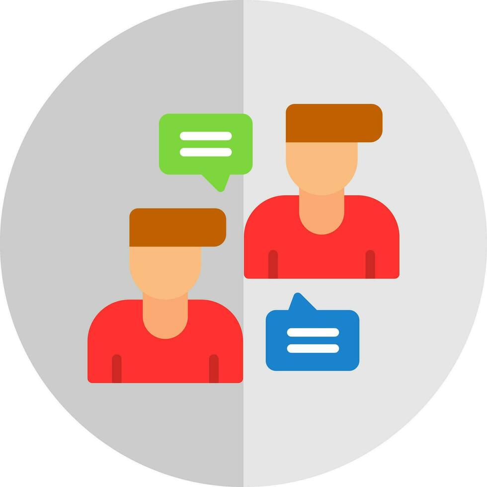 Forum Vector Icon Design