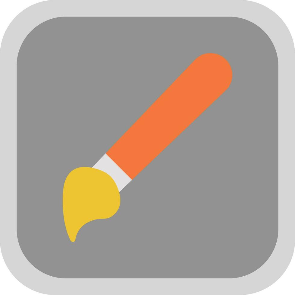 Paint Brush Vector Icon Design
