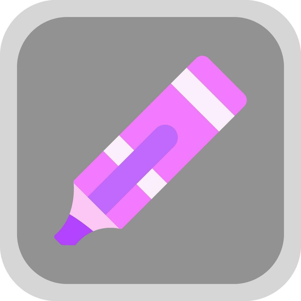 Highlighter Vector Icon Design
