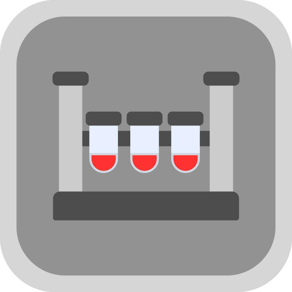 Test Tubes Vector Icon Design