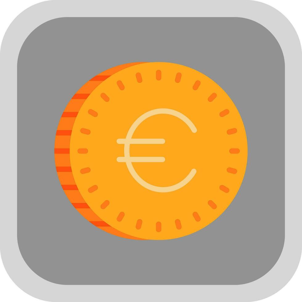 diseño de icono de vector de euro