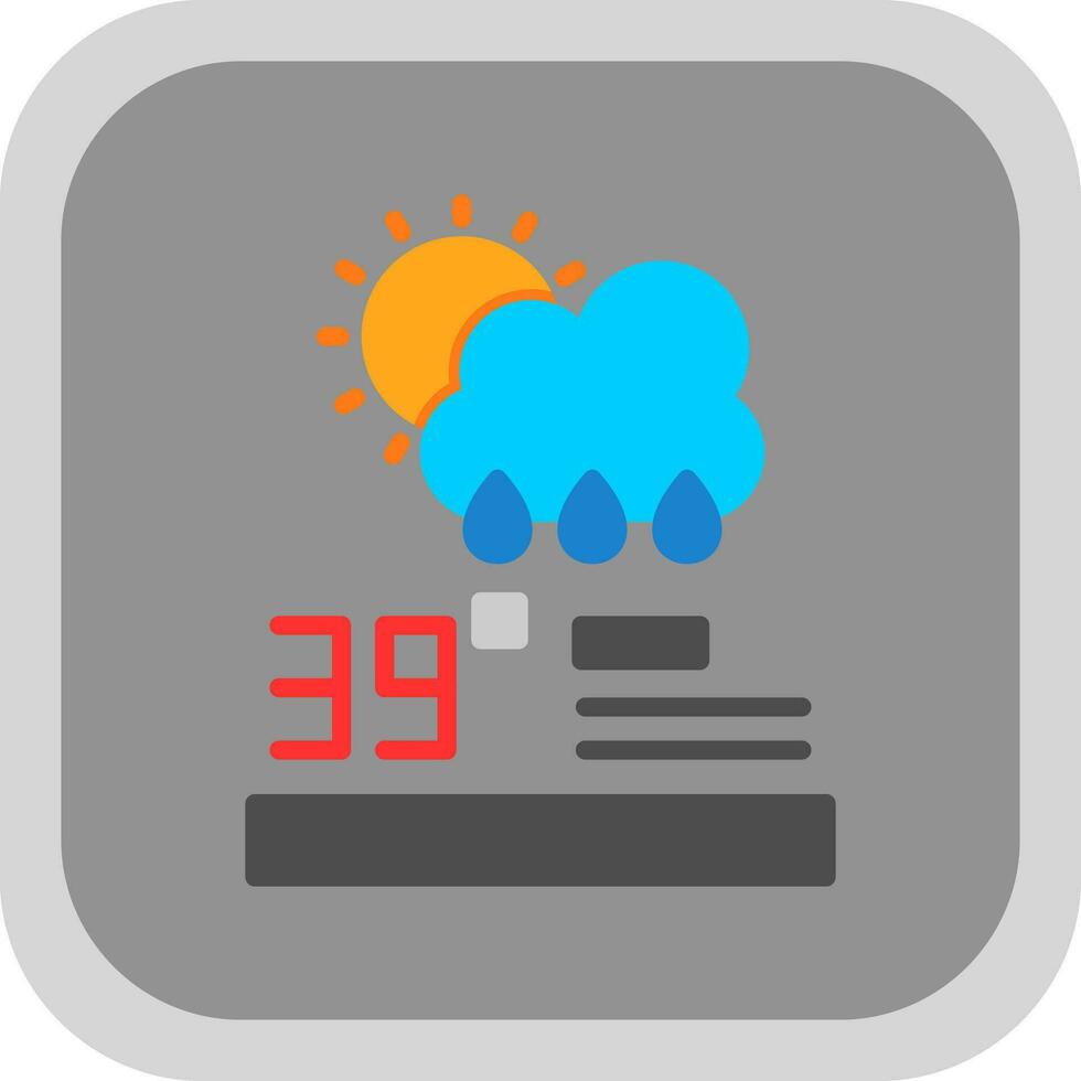 Forecast Analytics Vector Icon Design