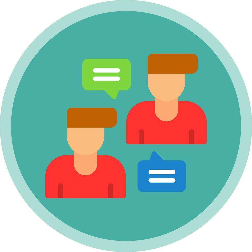 Forum Vector Icon Design