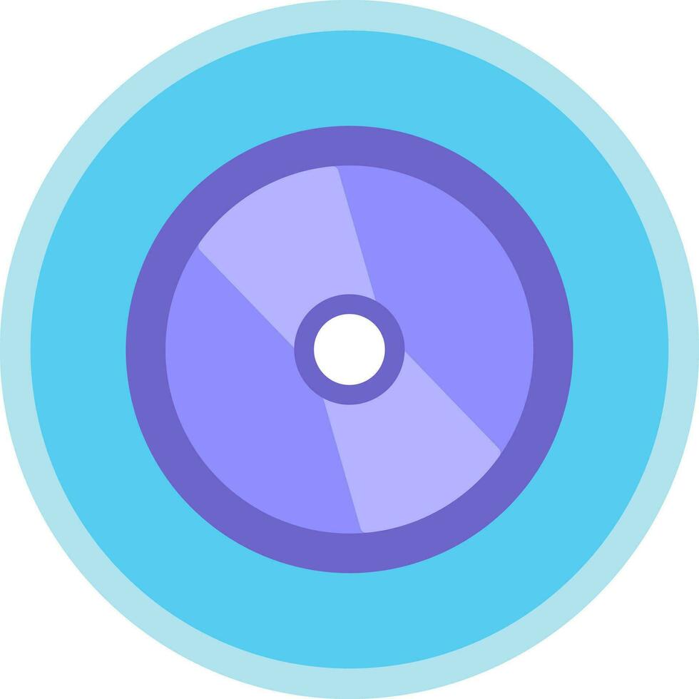 Compact Disk Vector Icon Design