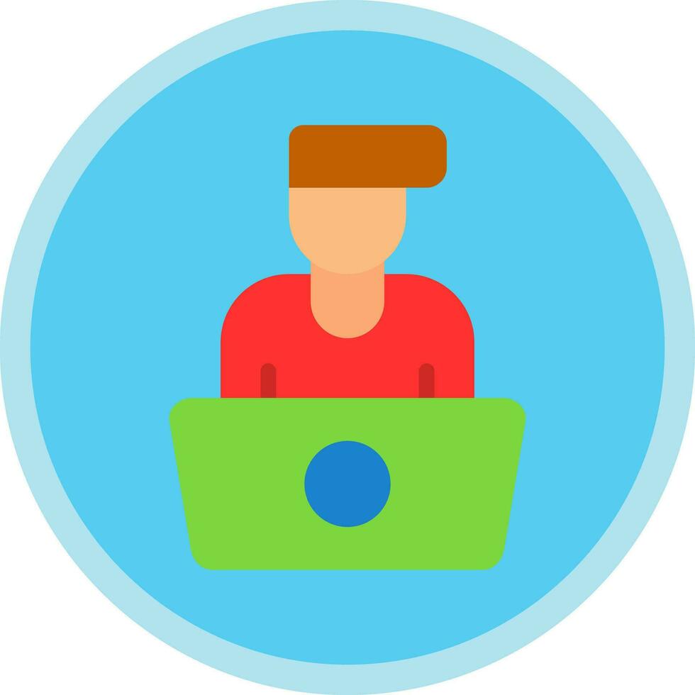 Content Creator Vector Icon Design