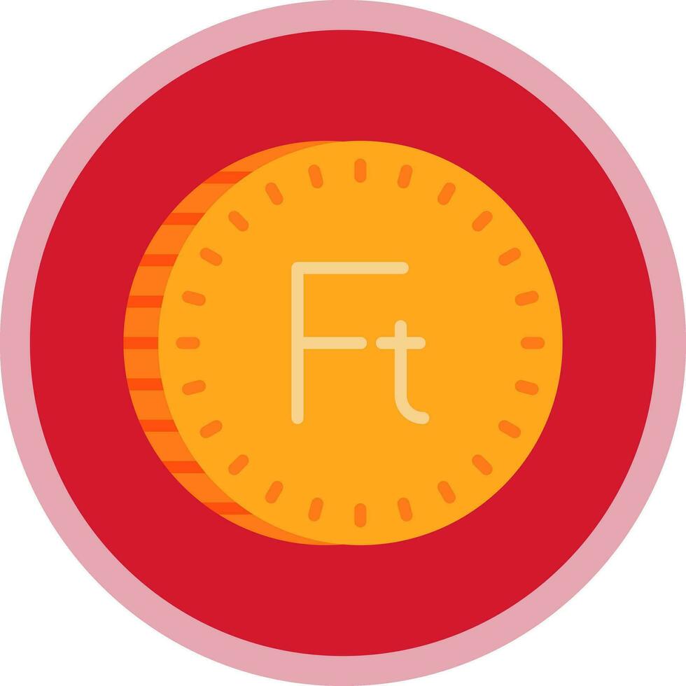 Forint Vector Icon Design