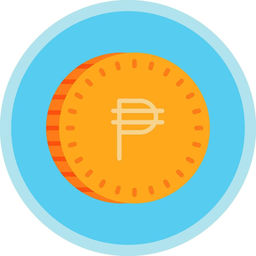 Philippine Peso Vector Icon Design