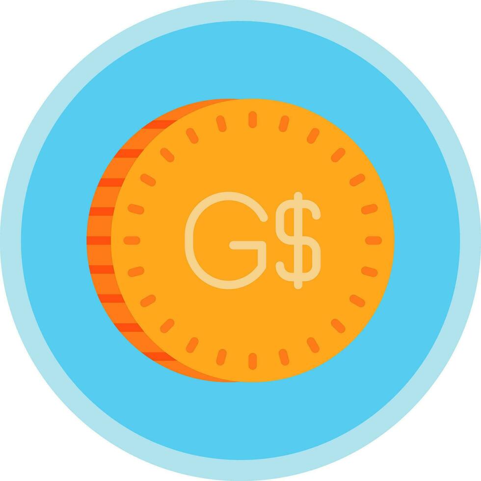 Guyanese dollar Vector Icon Design