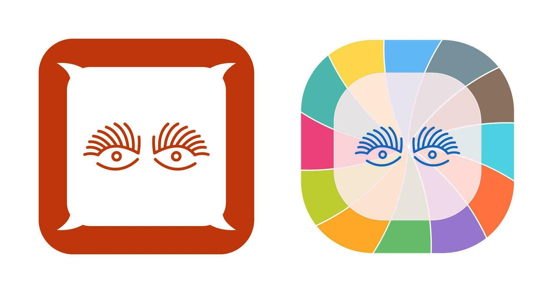 Longlashes Vector Icon