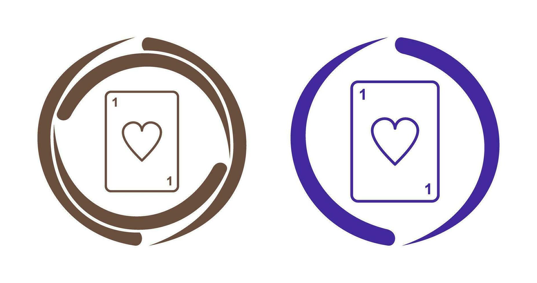 Unique Card Vector Icon