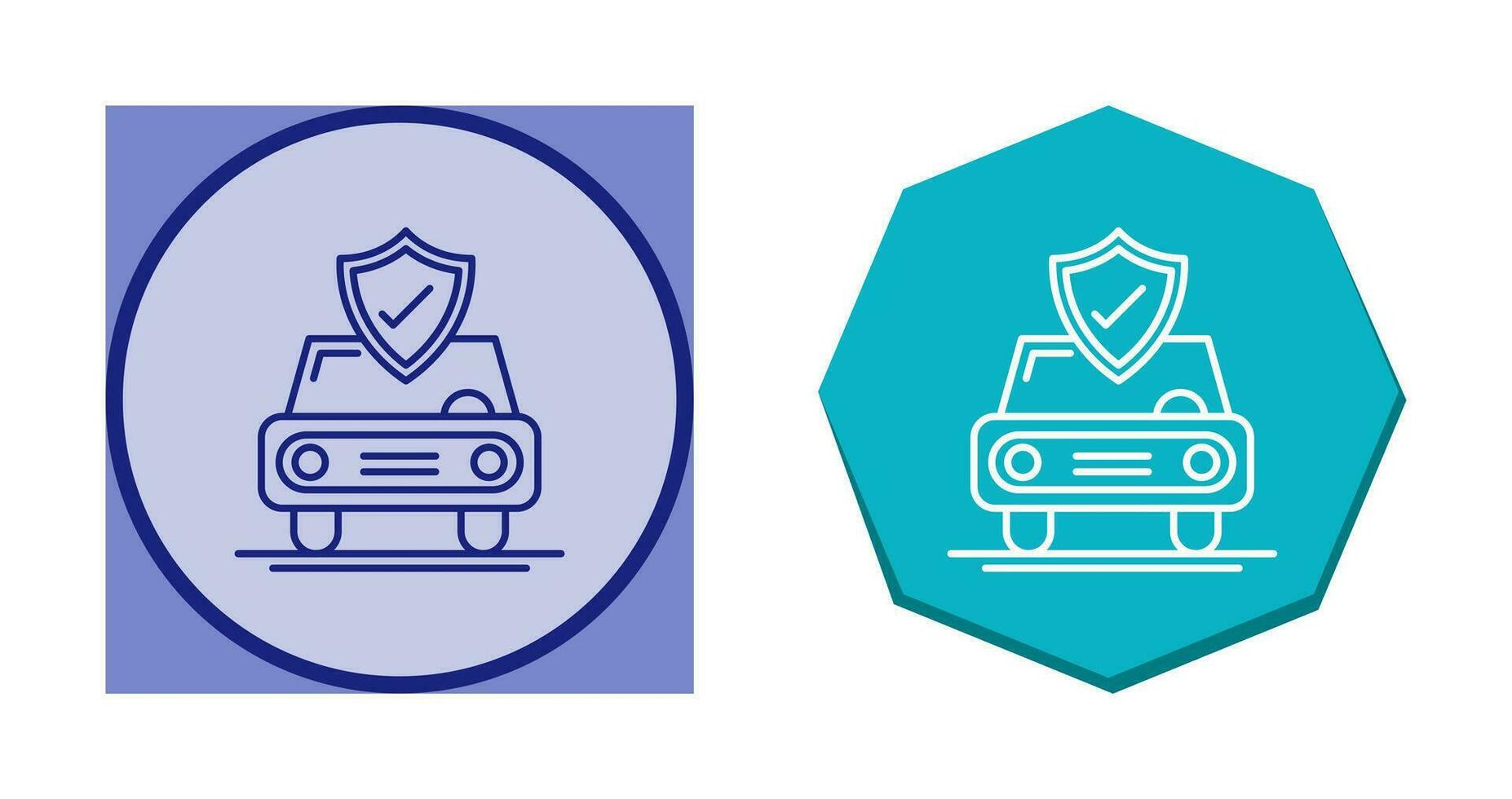 Car Protection Vector Icon