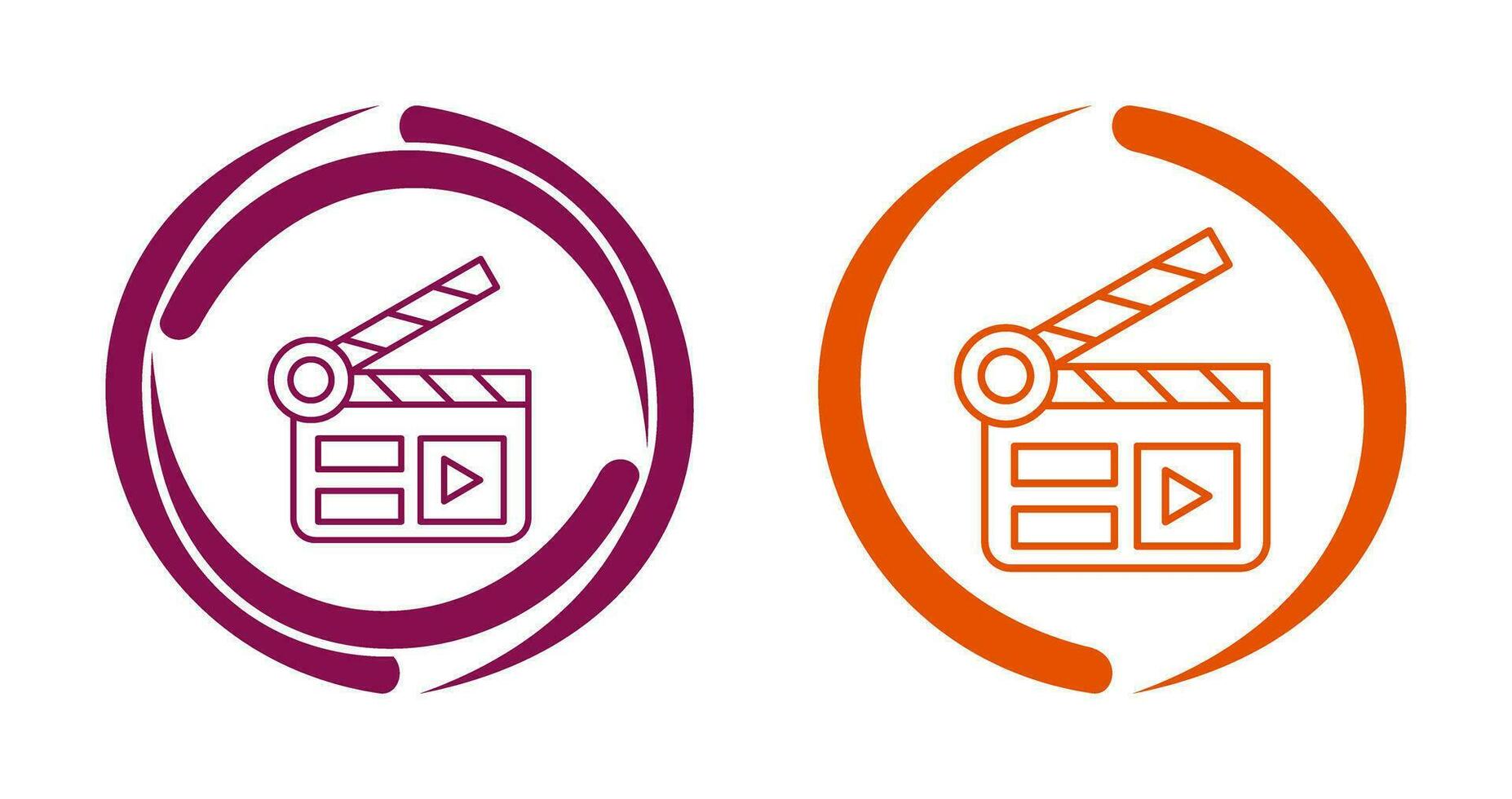 Clapper Board Vector Icon